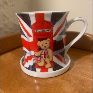 The Leonardo Collection -Porcelain,UK Themed Mug & Coaster Set